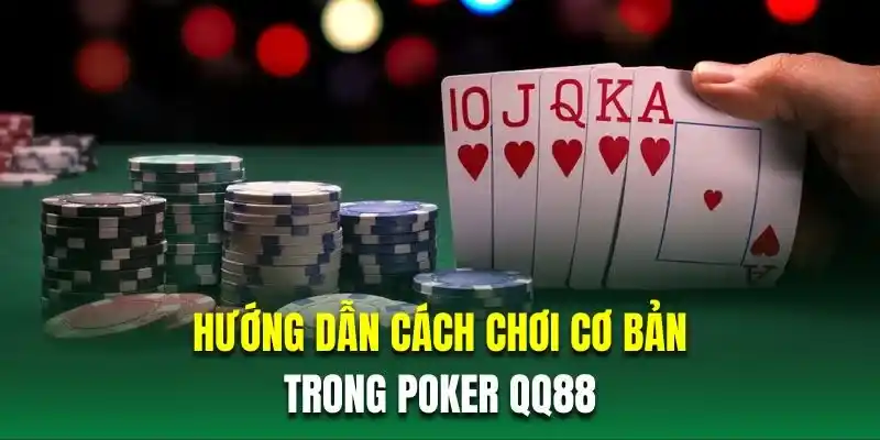 Hướng dẫn cách chơi cơ bản trong Poker QQ88